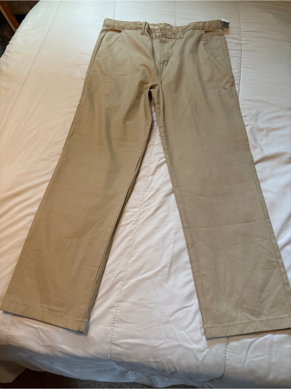 Old Navy Tan Chino Pants size 18plus NWT